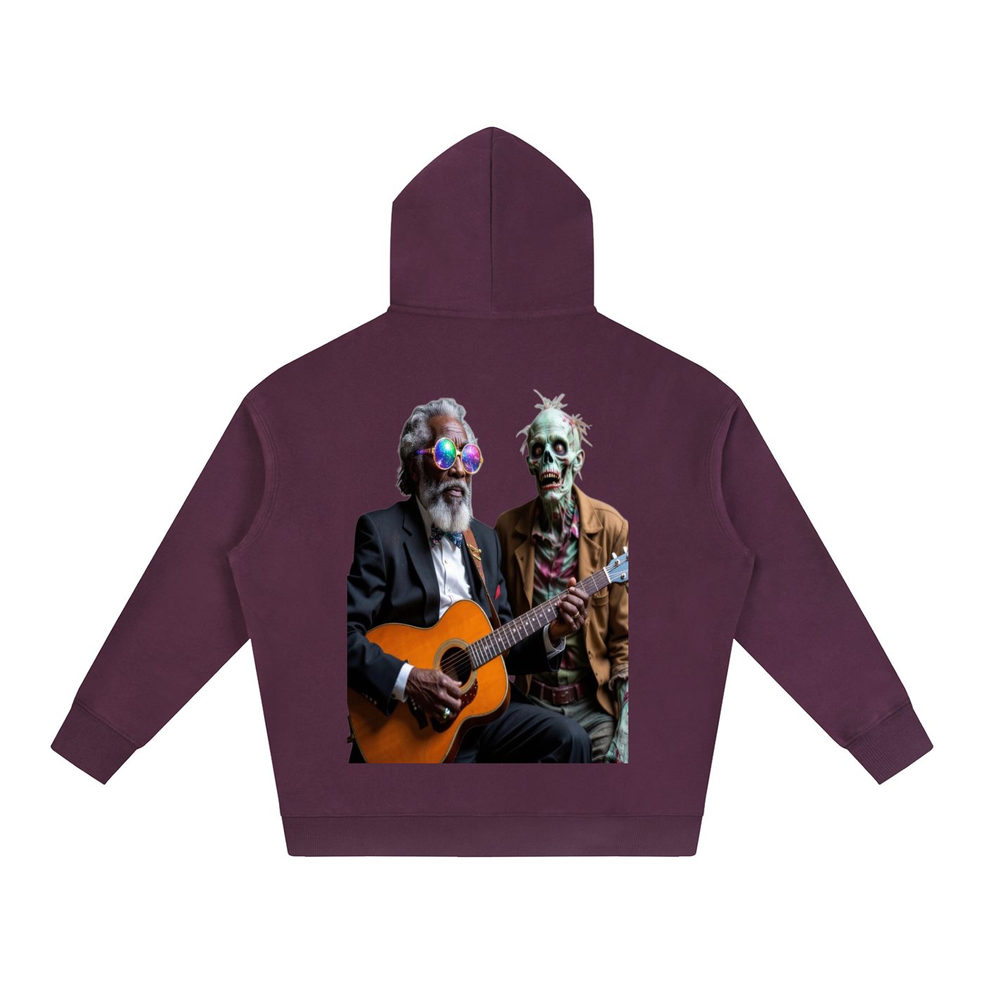 Magic Glasses Intro Cover Fleeced Hoodie