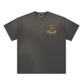 Rayselli Hand-Frayed Sunfade Paint Splatter T-Shirt