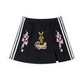 Rayselli Contrast Side Stripe Slit Skirt