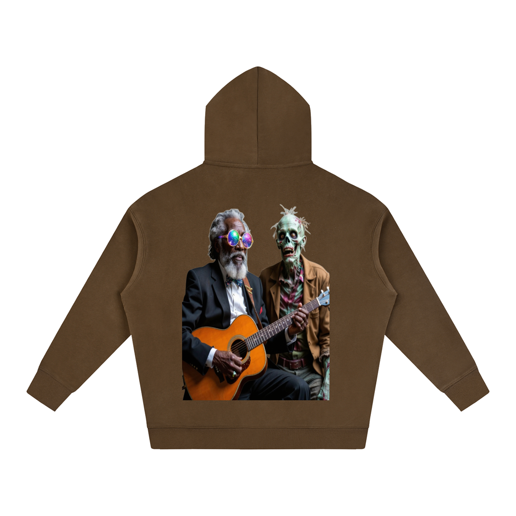 Magic Glasses Intro Cover Fleeced Hoodie