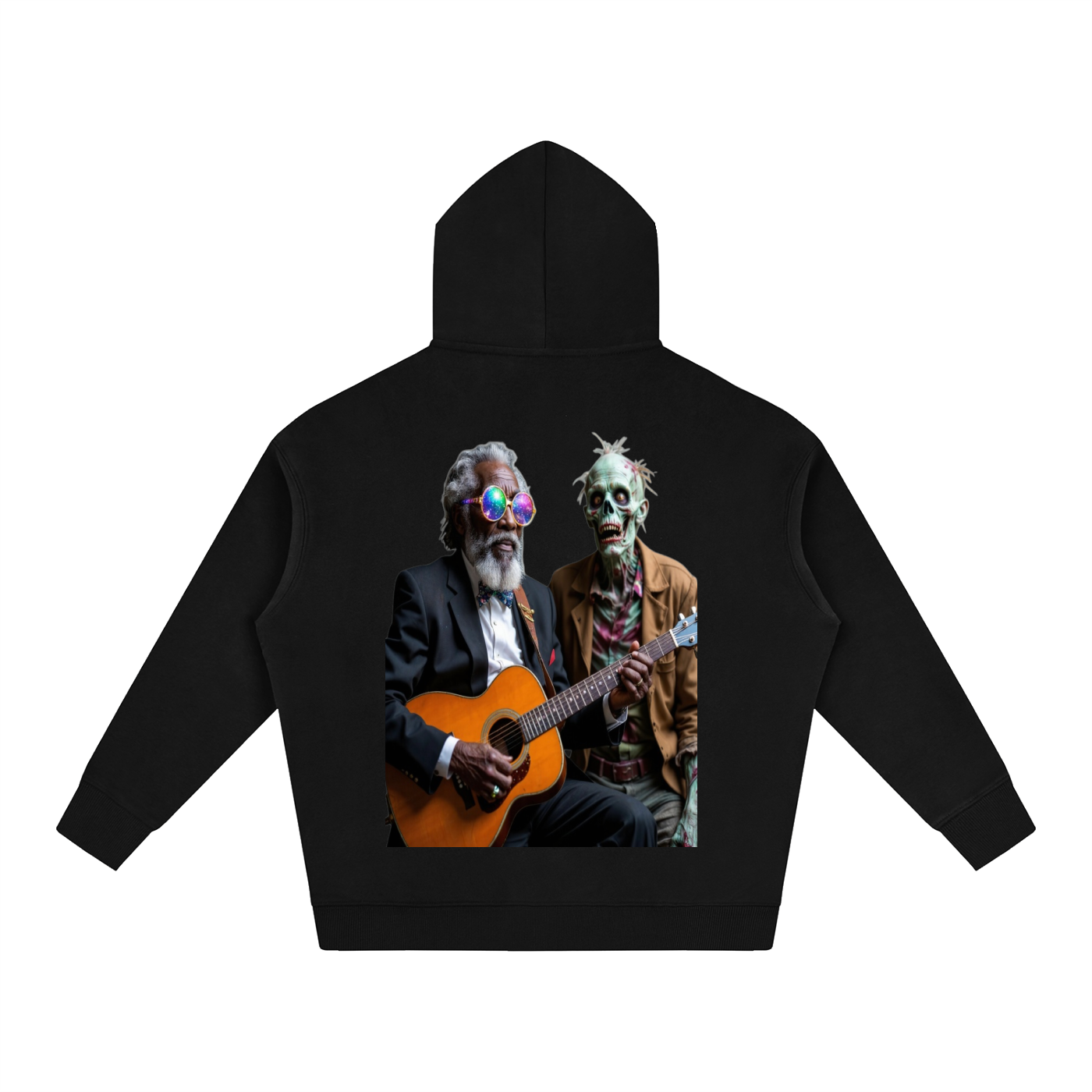 Magic Glasses Intro Cover Fleeced Hoodie
