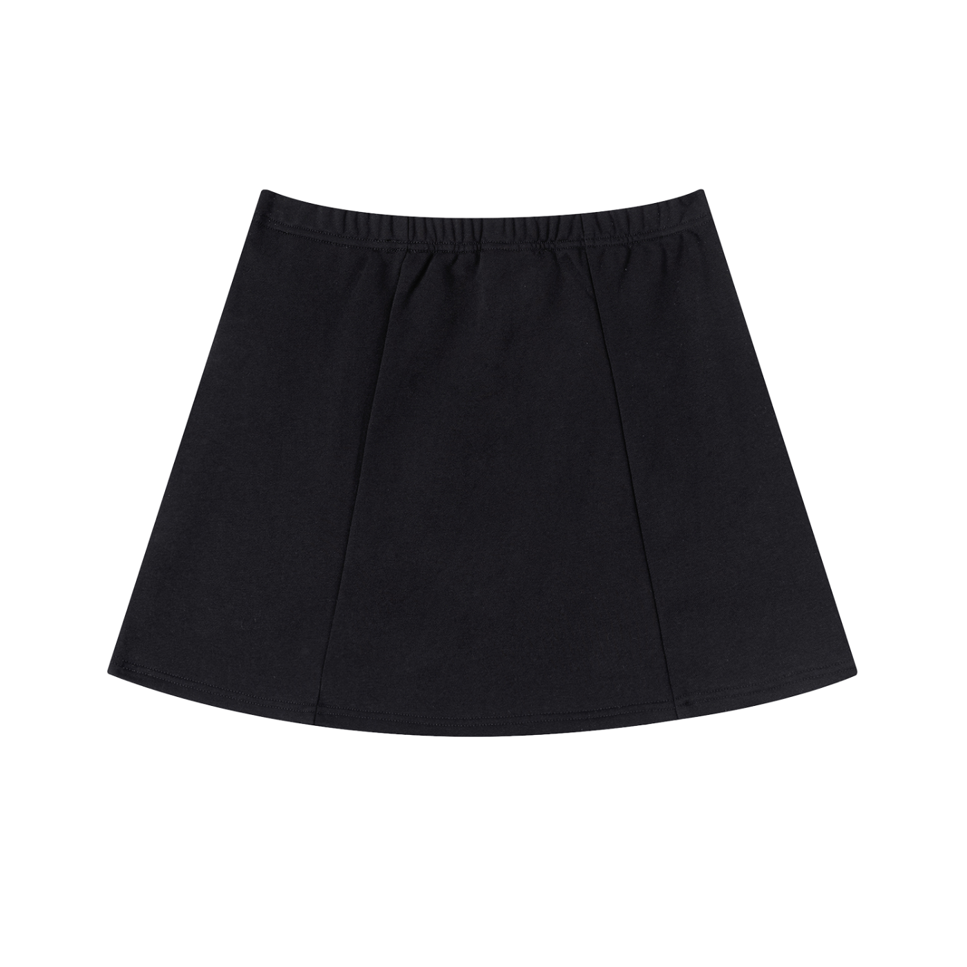 Rayselli Contrast Side Stripe Slit Skirt